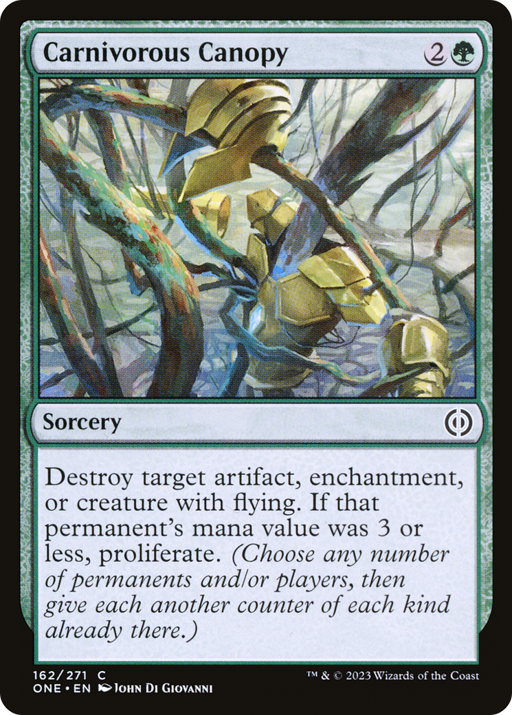 Carnivorous Canopy [Phyrexia: All Will Be One] | Silver Goblin