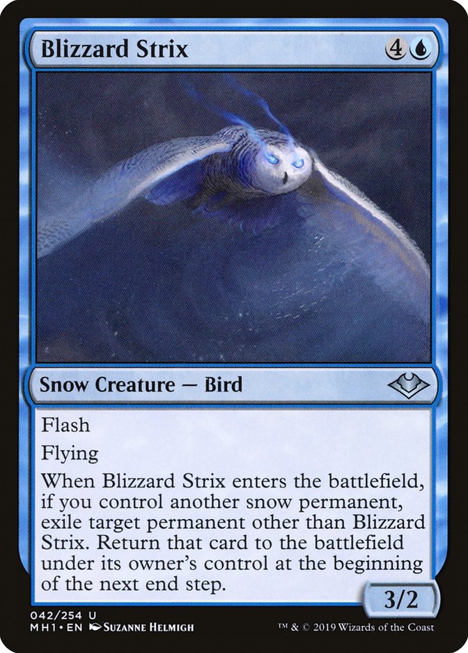 Blizzard Strix [Modern Horizons] | Silver Goblin