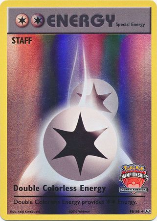 Double Colorless Energy (90/108) (NA Championship Promo Staff) [XY: Evolutions] | Silver Goblin