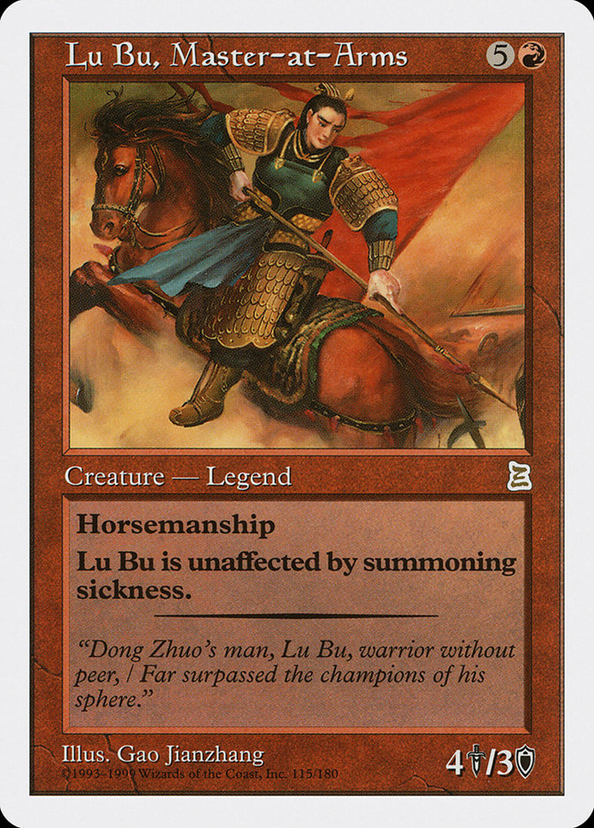 Lu Bu, Master-at-Arms [Portal Three Kingdoms] | Silver Goblin