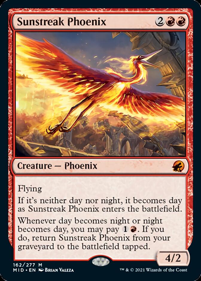Sunstreak Phoenix [Innistrad: Midnight Hunt] | Silver Goblin