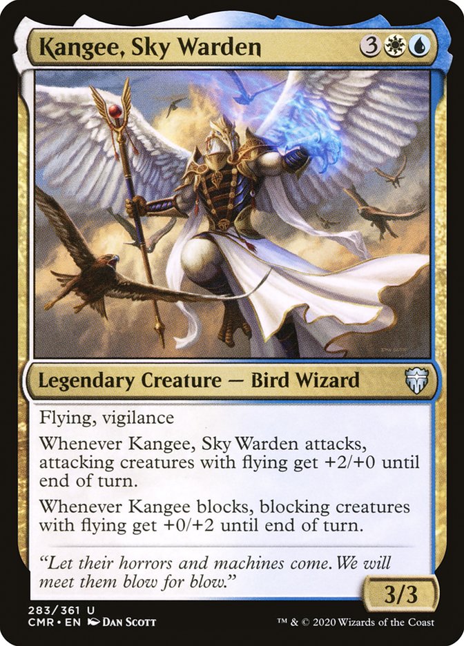 Kangee, Sky Warden [Commander Legends] | Silver Goblin