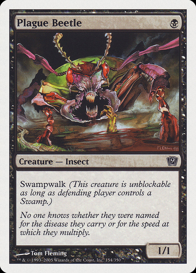 Plague Beetle [Ninth Edition] | Silver Goblin