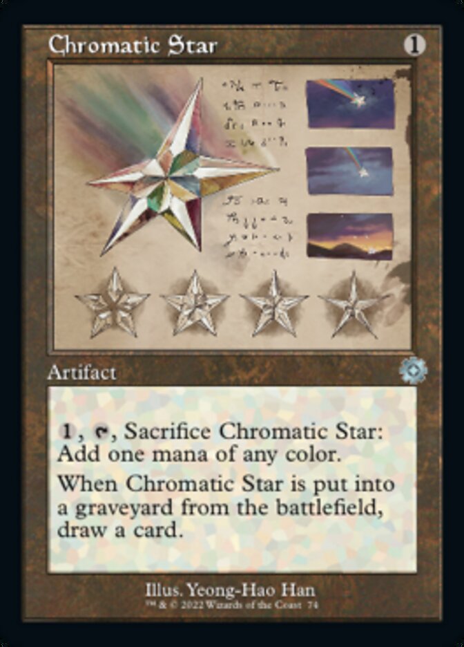 Chromatic Star (Retro Schematic) [The Brothers' War Retro Artifacts] | Silver Goblin
