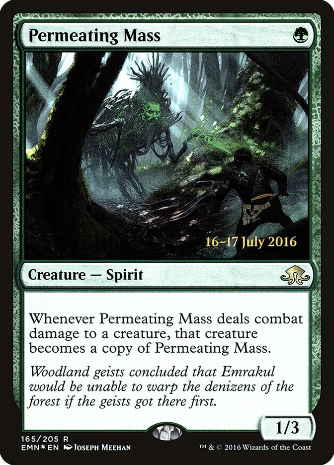 Permeating Mass [Eldritch Moon Prerelease Promos] | Silver Goblin