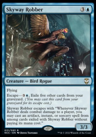 Skyway Robber (Promo Pack) [Streets of New Capenna Commander Promos] | Silver Goblin