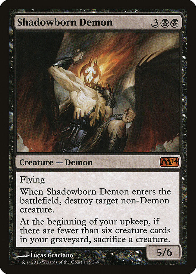 Shadowborn Demon [Magic 2014] | Silver Goblin