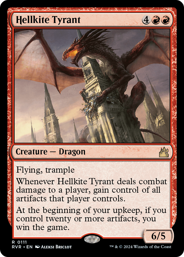 Hellkite Tyrant [Ravnica Remastered] | Silver Goblin
