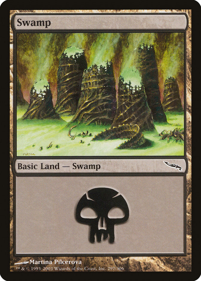 Swamp (297) [Mirrodin] | Silver Goblin