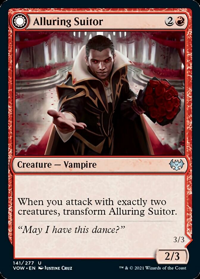 Alluring Suitor // Deadly Dancer [Innistrad: Crimson Vow] | Silver Goblin