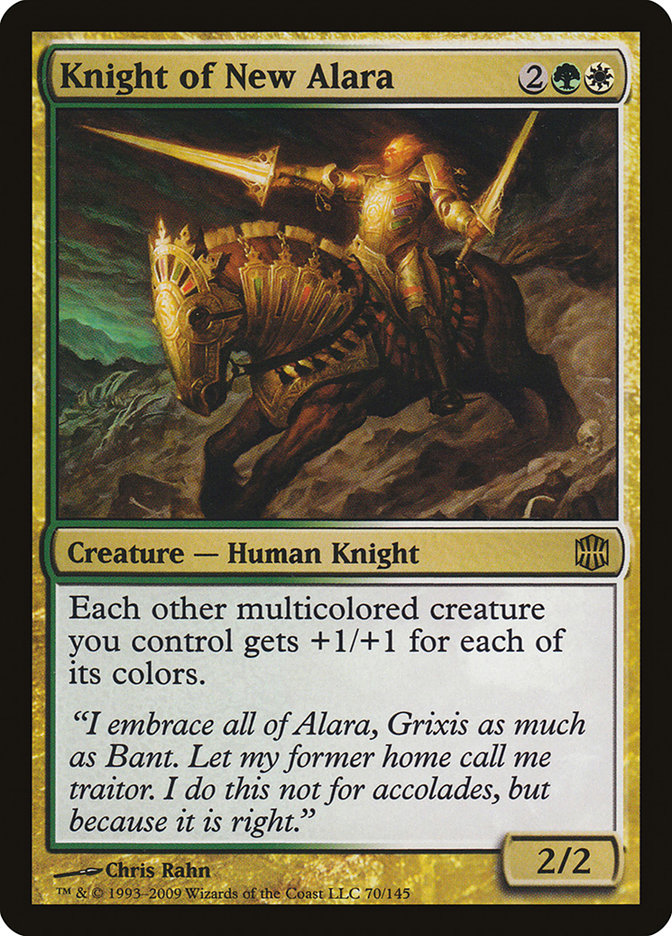 Knight of New Alara [Alara Reborn] | Silver Goblin