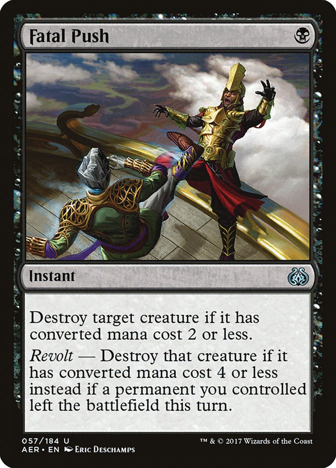 Fatal Push [Aether Revolt] | Silver Goblin