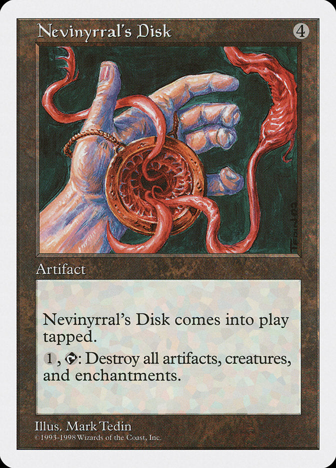 Nevinyrral's Disk [Anthologies] | Silver Goblin