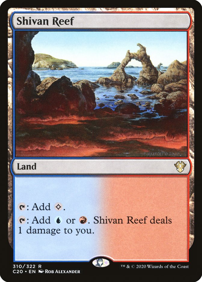 Shivan Reef [Commander 2020] | Silver Goblin