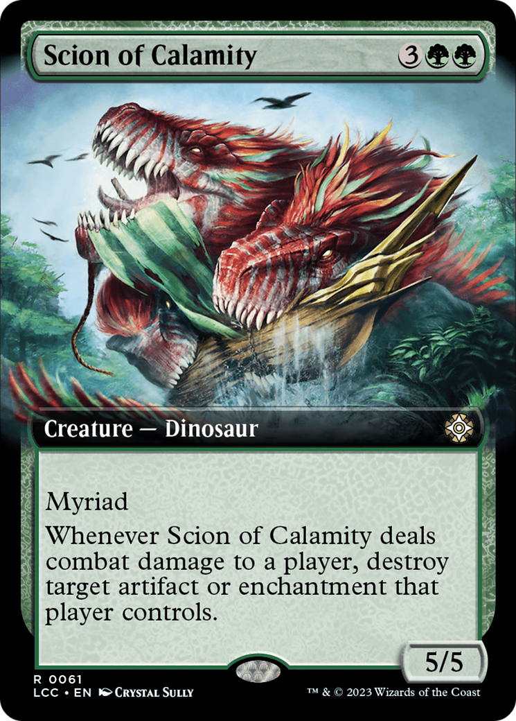 Scion of Calamity (Extended Art) [The Lost Caverns of Ixalan Commander] | Silver Goblin