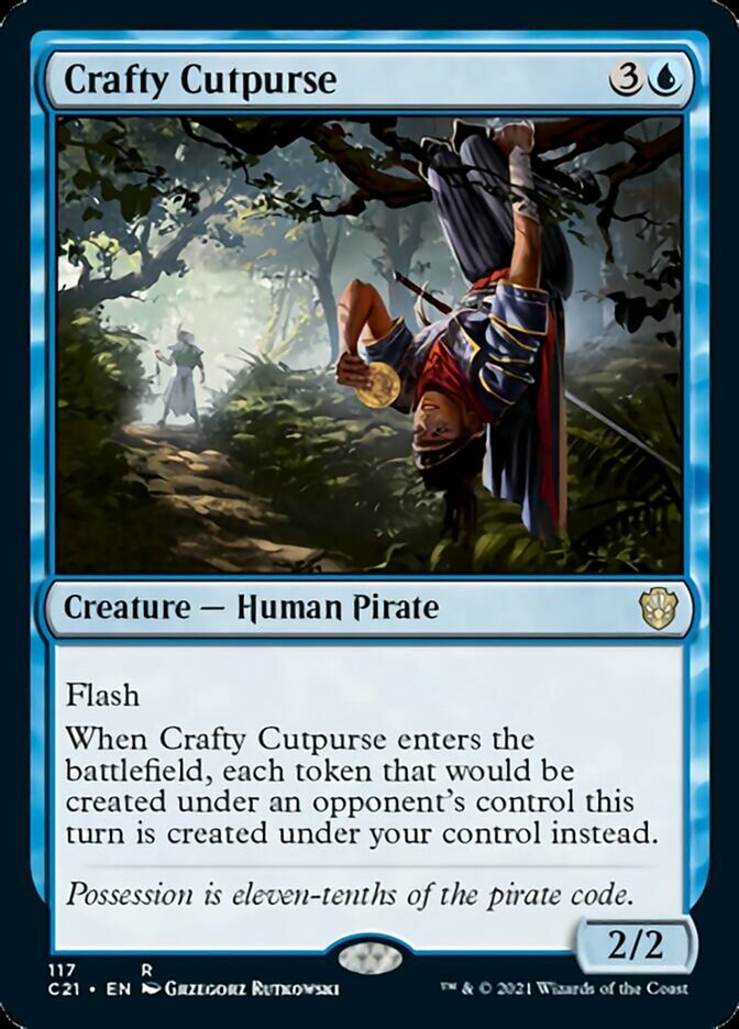 Crafty Cutpurse [Commander 2021] | Silver Goblin