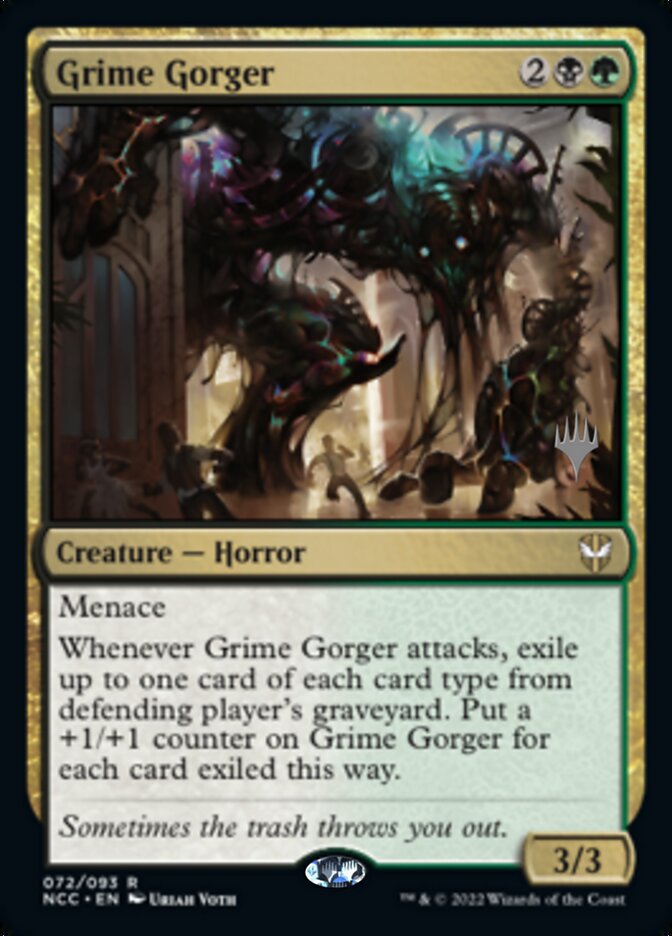 Grime Gorger (Promo Pack) [Streets of New Capenna Commander Promos] | Silver Goblin