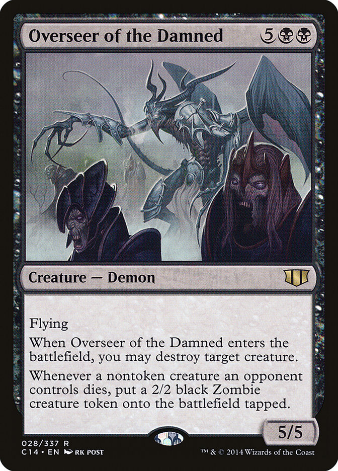 Overseer of the Damned [Commander 2014] | Silver Goblin