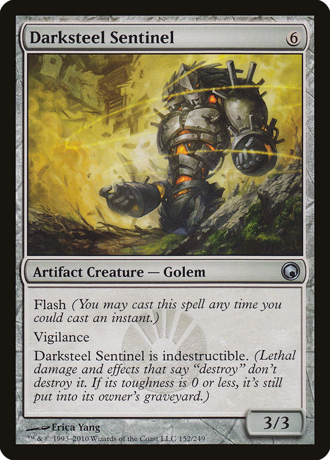 Darksteel Sentinel [Scars of Mirrodin] | Silver Goblin