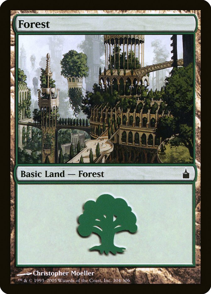 Forest (304) [Ravnica: City of Guilds] | Silver Goblin