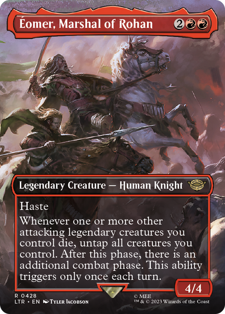 Eomer, Marshal of Rohan (Borderless Alternate Art) [The Lord of the Rings: Tales of Middle-Earth] | Silver Goblin
