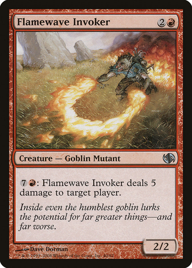 Flamewave Invoker [Duel Decks: Jace vs. Chandra] | Silver Goblin
