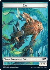 Cat // Copy Double-Sided Token [Double Masters Tokens] | Silver Goblin