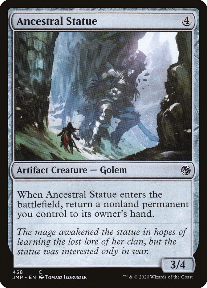 Ancestral Statue [Jumpstart] | Silver Goblin