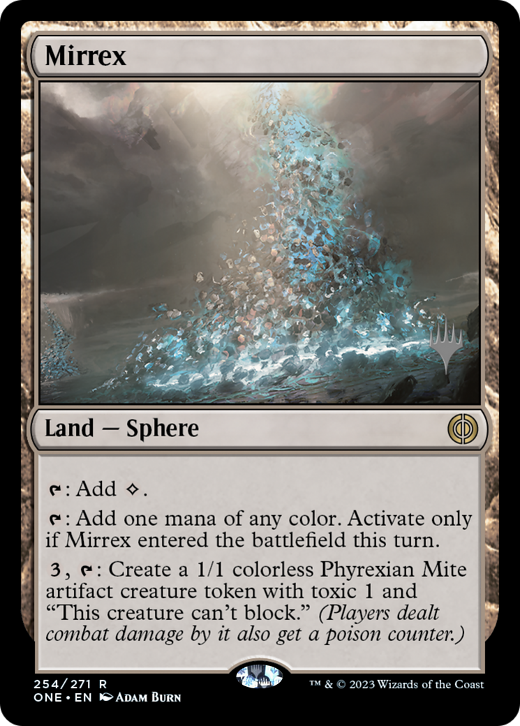 Mirrex (Promo Pack) [Phyrexia: All Will Be One Promos] | Silver Goblin