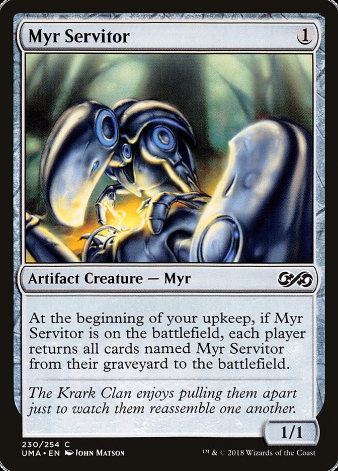 Myr Servitor [Ultimate Masters] | Silver Goblin