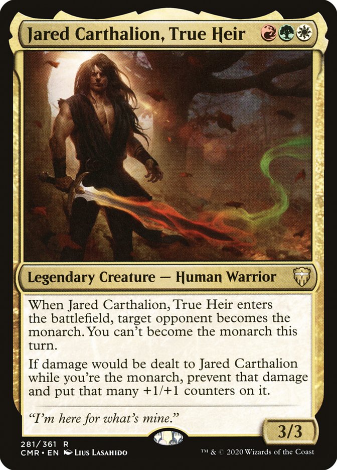 Jared Carthalion, True Heir [Commander Legends] | Silver Goblin
