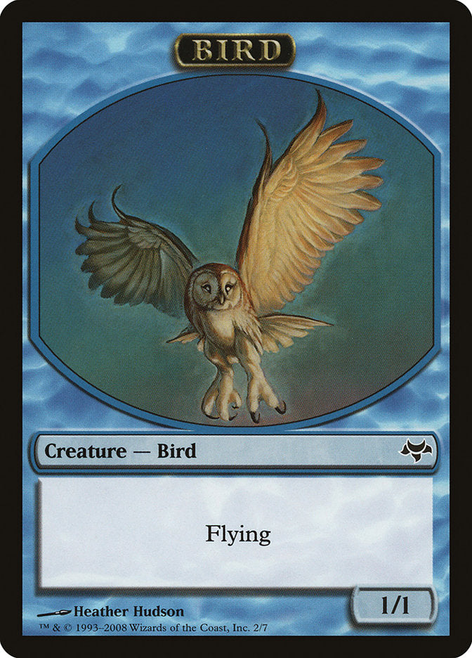 Bird Token [Eventide Tokens] | Silver Goblin