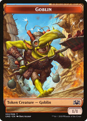 Goblin // Giant Teddy Bear Double-Sided Token [Unsanctioned Tokens] | Silver Goblin