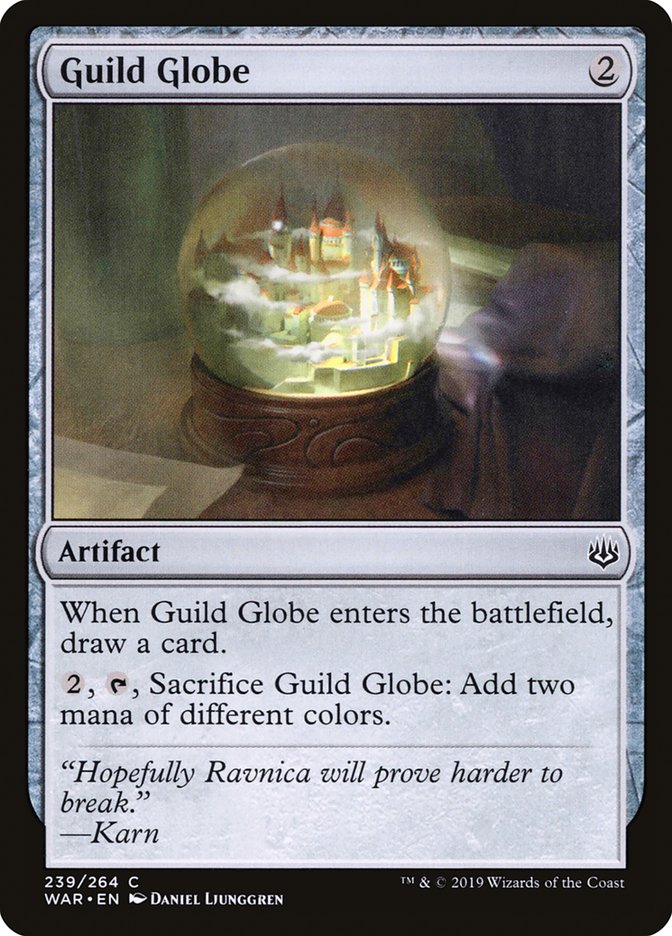 Guild Globe [War of the Spark] | Silver Goblin