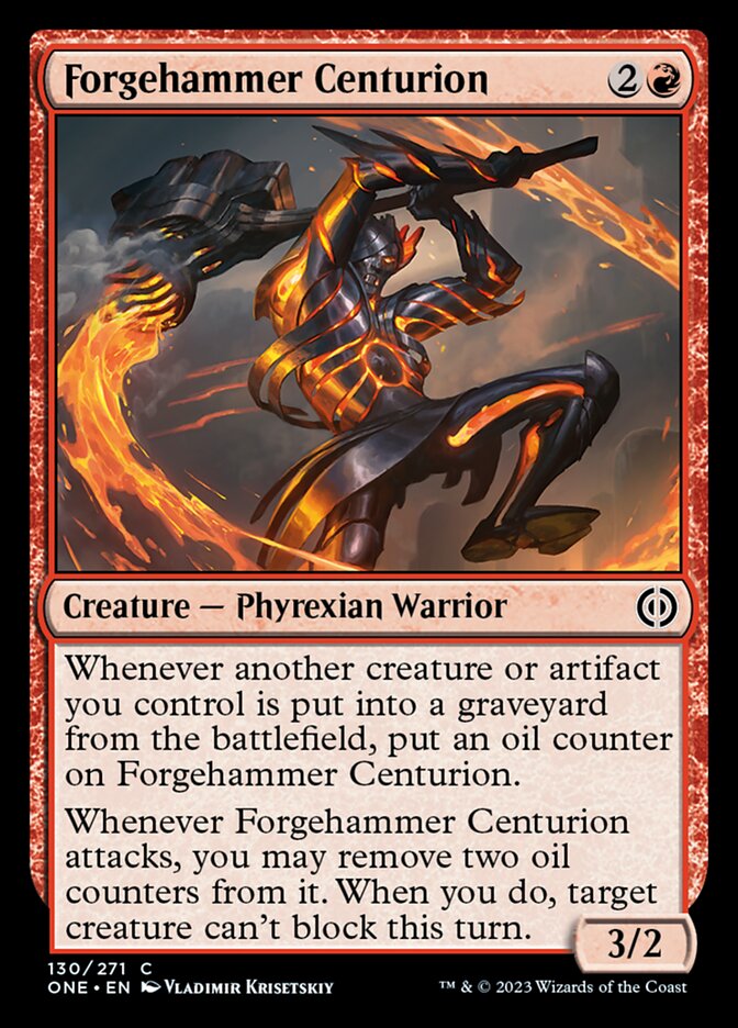 Forgehammer Centurion [Phyrexia: All Will Be One] | Silver Goblin