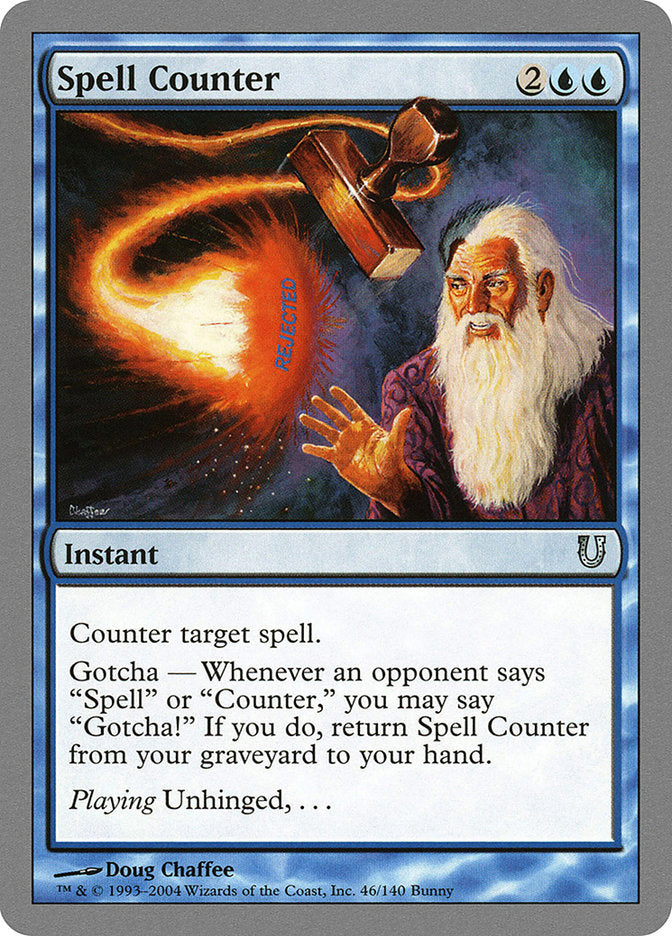 Spell Counter [Unhinged] | Silver Goblin