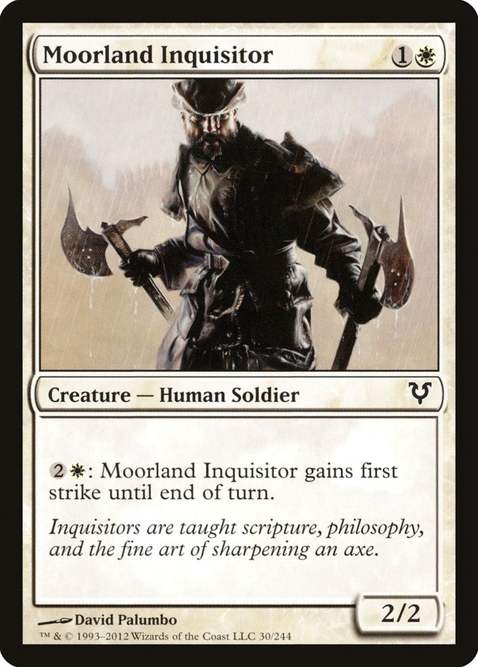 Moorland Inquisitor [Avacyn Restored] | Silver Goblin
