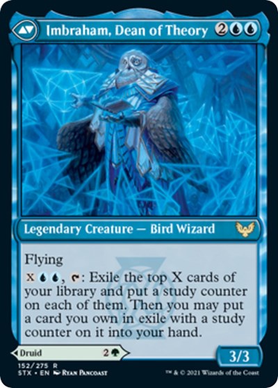Kianne, Dean of Substance // Imbraham, Dean of Theory [Strixhaven: School of Mages Prerelease Promos] | Silver Goblin