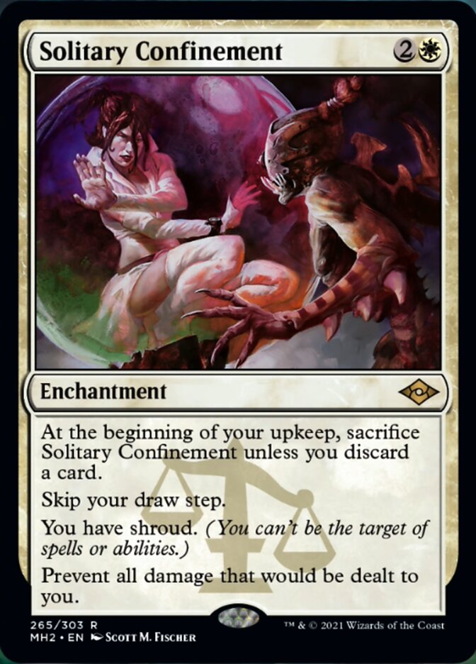 Solitary Confinement (Foil Etched) [Modern Horizons 2] | Silver Goblin