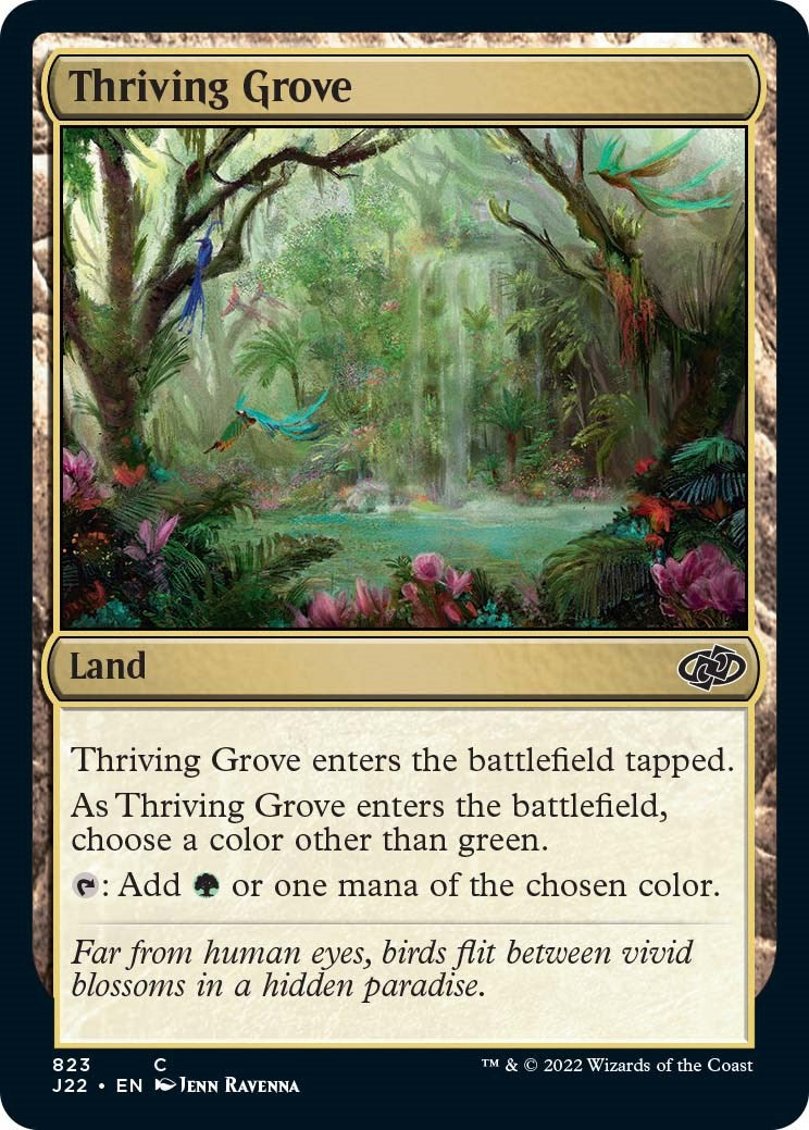 Thriving Grove [Jumpstart 2022] | Silver Goblin