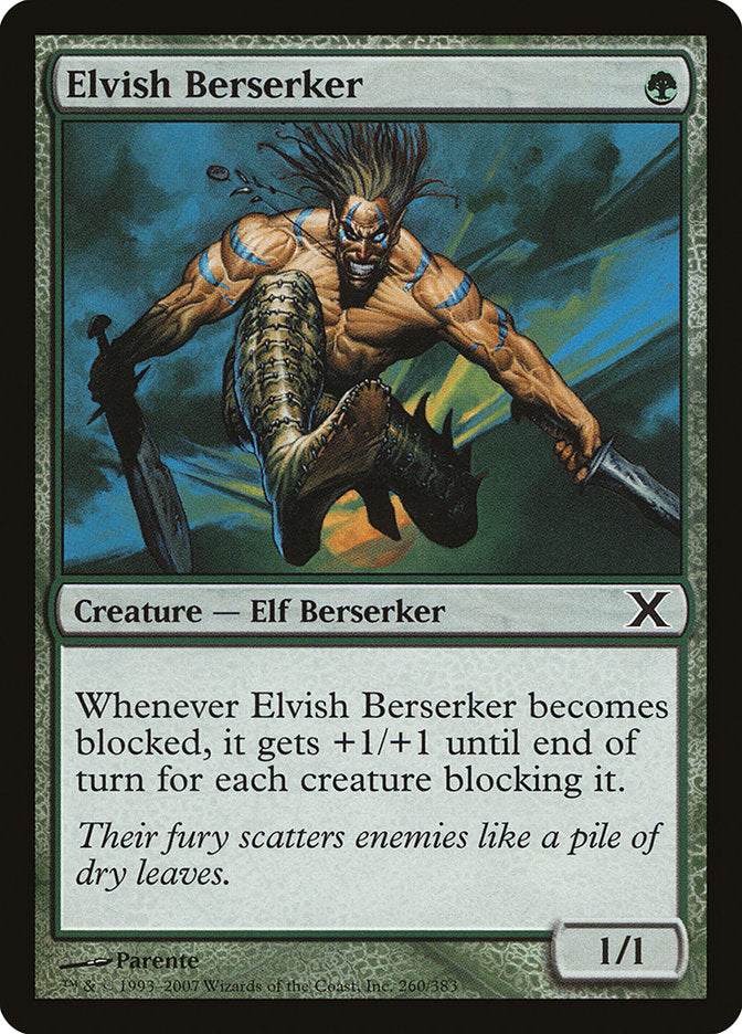 Elvish Berserker [Tenth Edition] | Silver Goblin