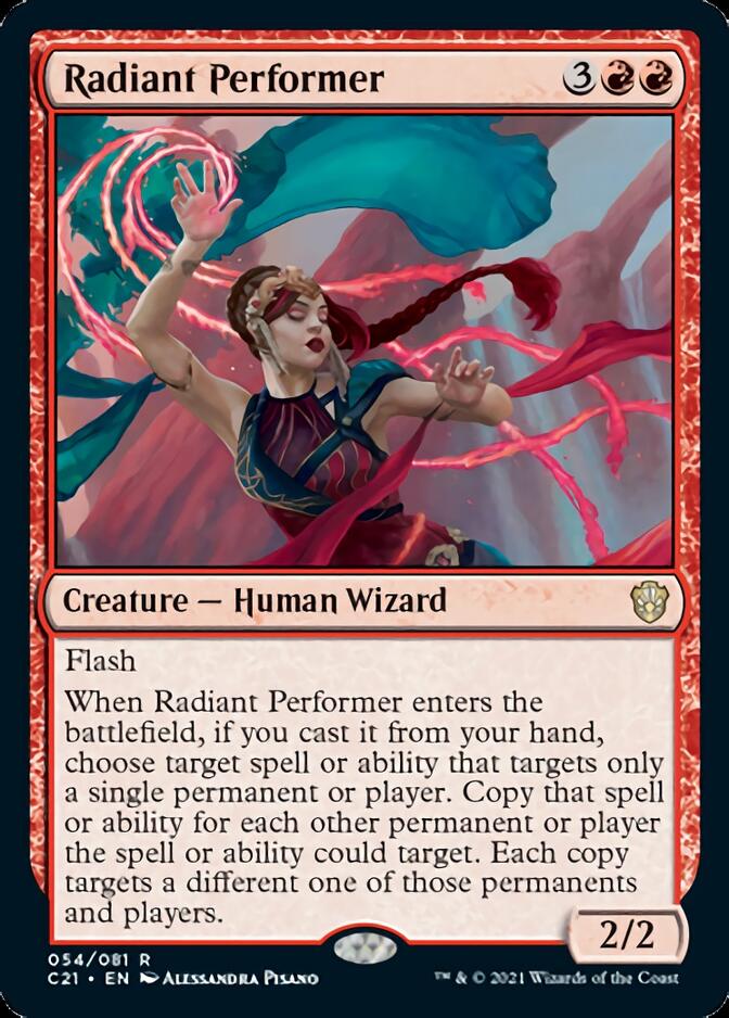Radiant Performer [Commander 2021] | Silver Goblin