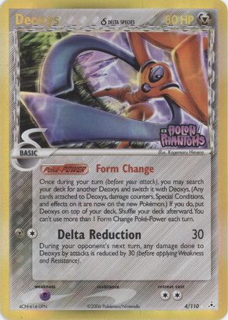 Deoxys (4/110) (Delta Species) (Stamped) [EX: Holon Phantoms] | Silver Goblin