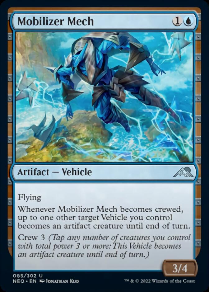 Mobilizer Mech [Kamigawa: Neon Dynasty] | Silver Goblin