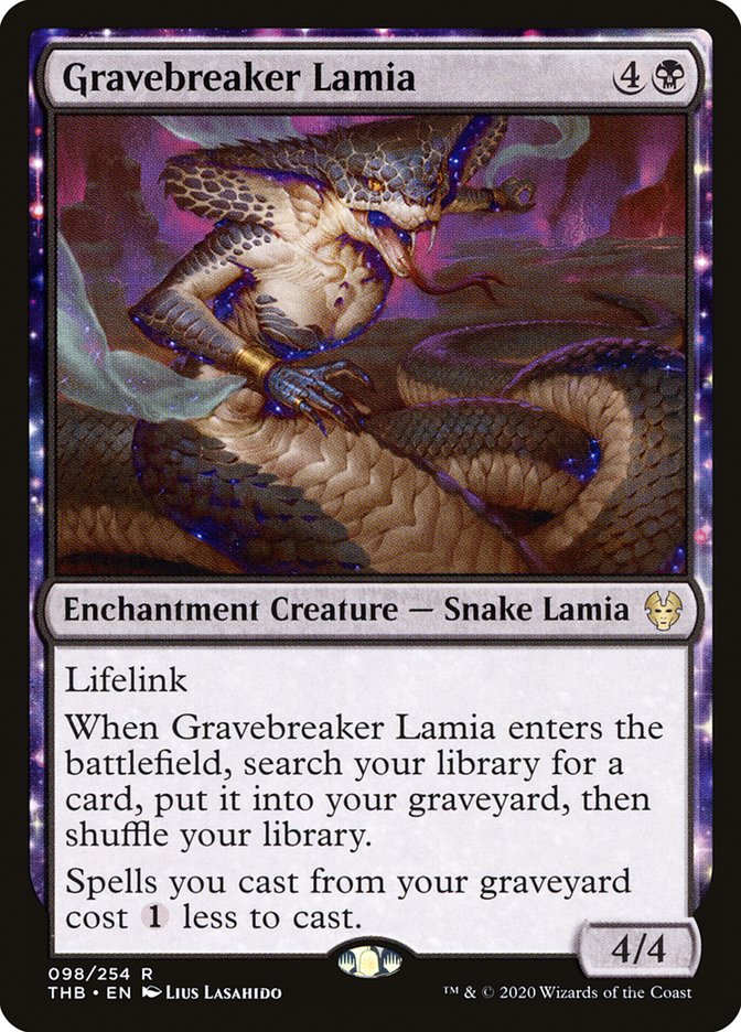 Gravebreaker Lamia [Theros Beyond Death] | Silver Goblin