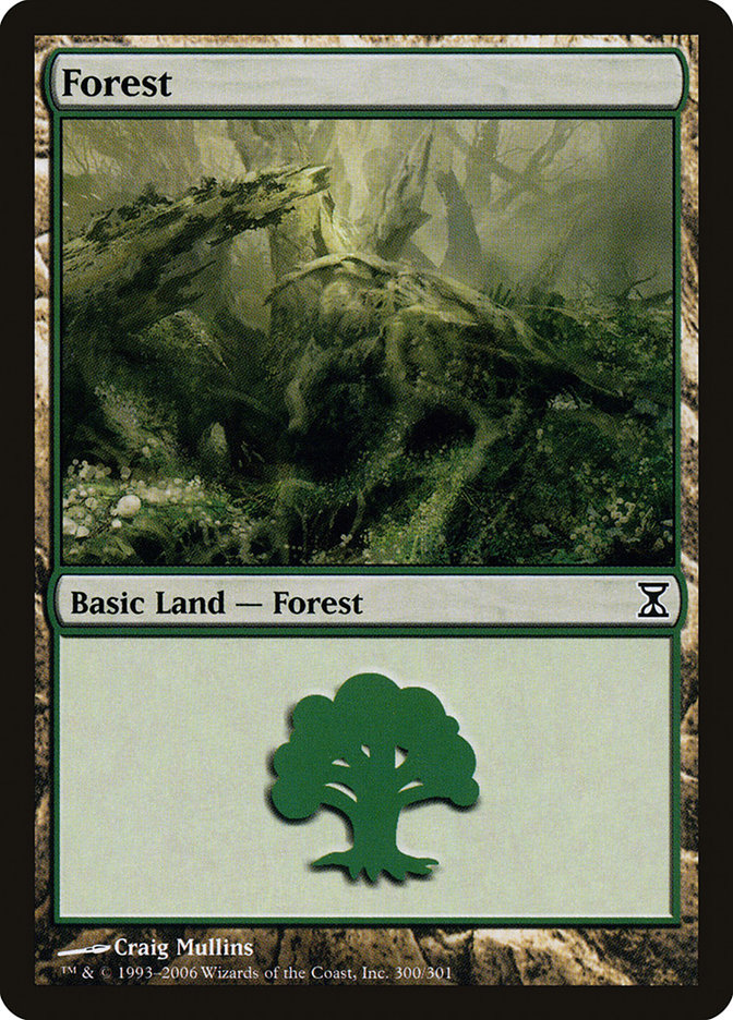 Forest (300) [Time Spiral] | Silver Goblin