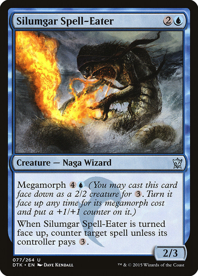 Silumgar Spell-Eater [Dragons of Tarkir] | Silver Goblin