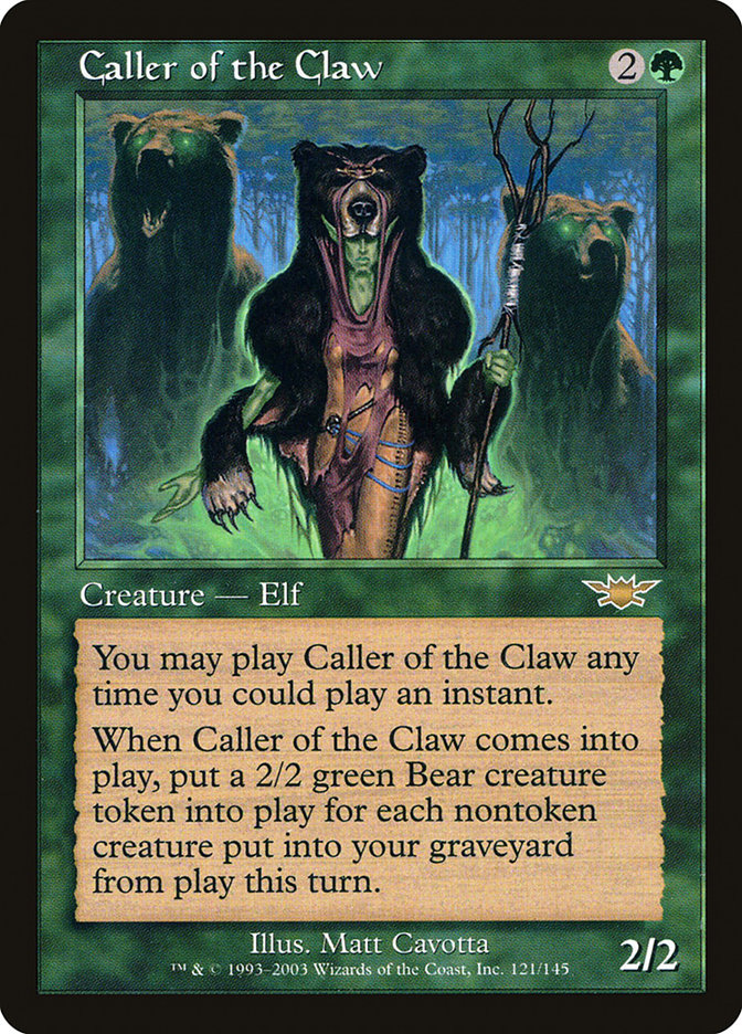 Caller of the Claw [Legions] | Silver Goblin