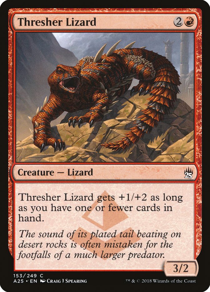 Thresher Lizard [Masters 25] | Silver Goblin