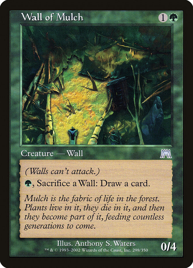 Wall of Mulch [Onslaught] | Silver Goblin